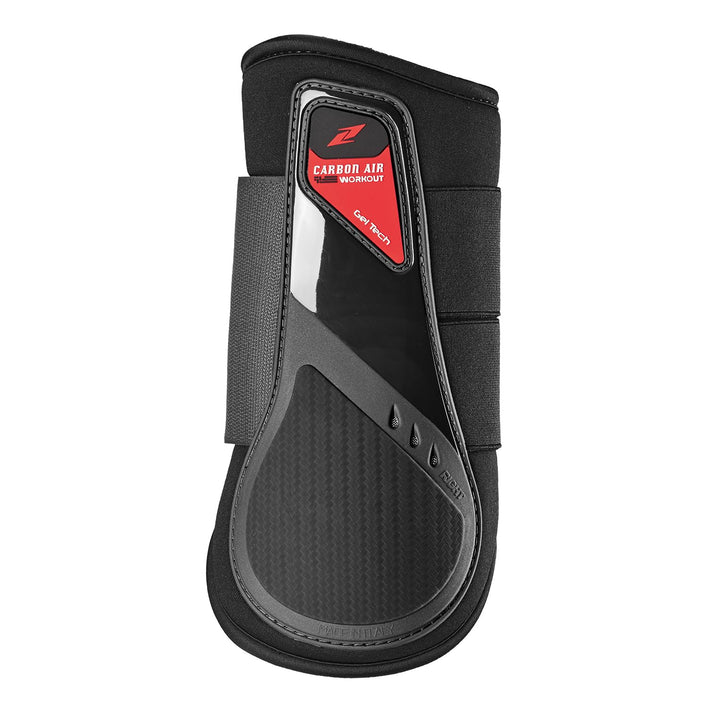 Zandonà Carbon Air Workout Front, Protektoren für Pferde, kein Geschlecht. XL Schwarz, XL Schwarz