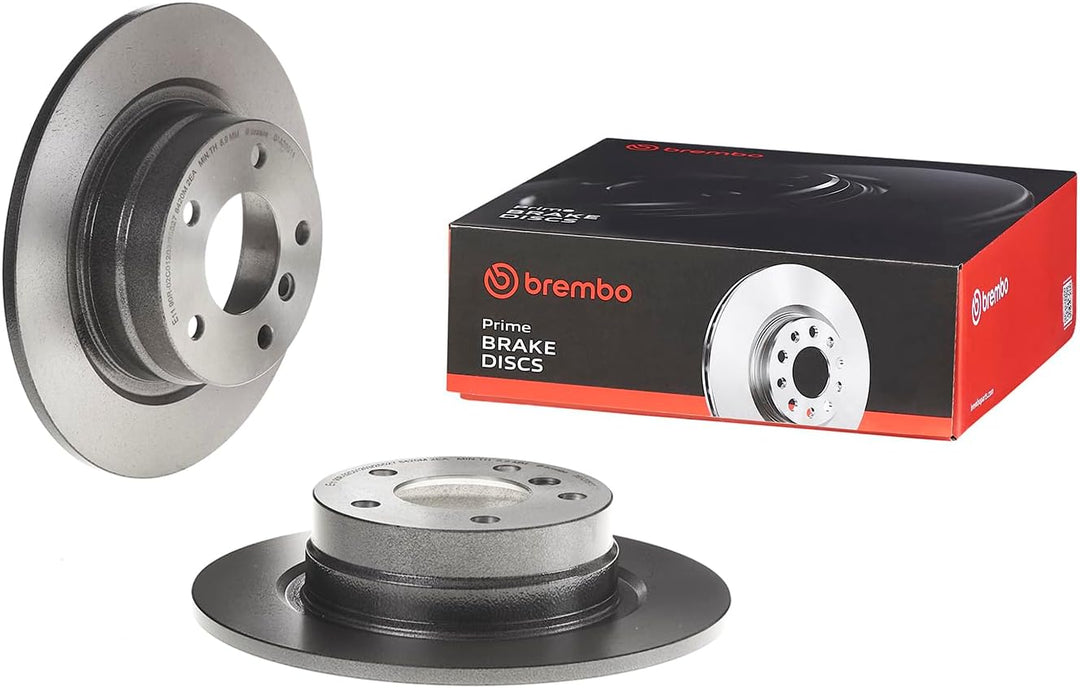 Brembo 08.A205.11 Hintere Bremsscheibe mit UV Lackierung, Anzahl 2