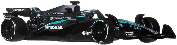 Hot Wheels Formel 1 Premium Die-Cast-Spielzeugauto im Massstab 1:64 Sammelspielzeug-Rennauto mit Rea