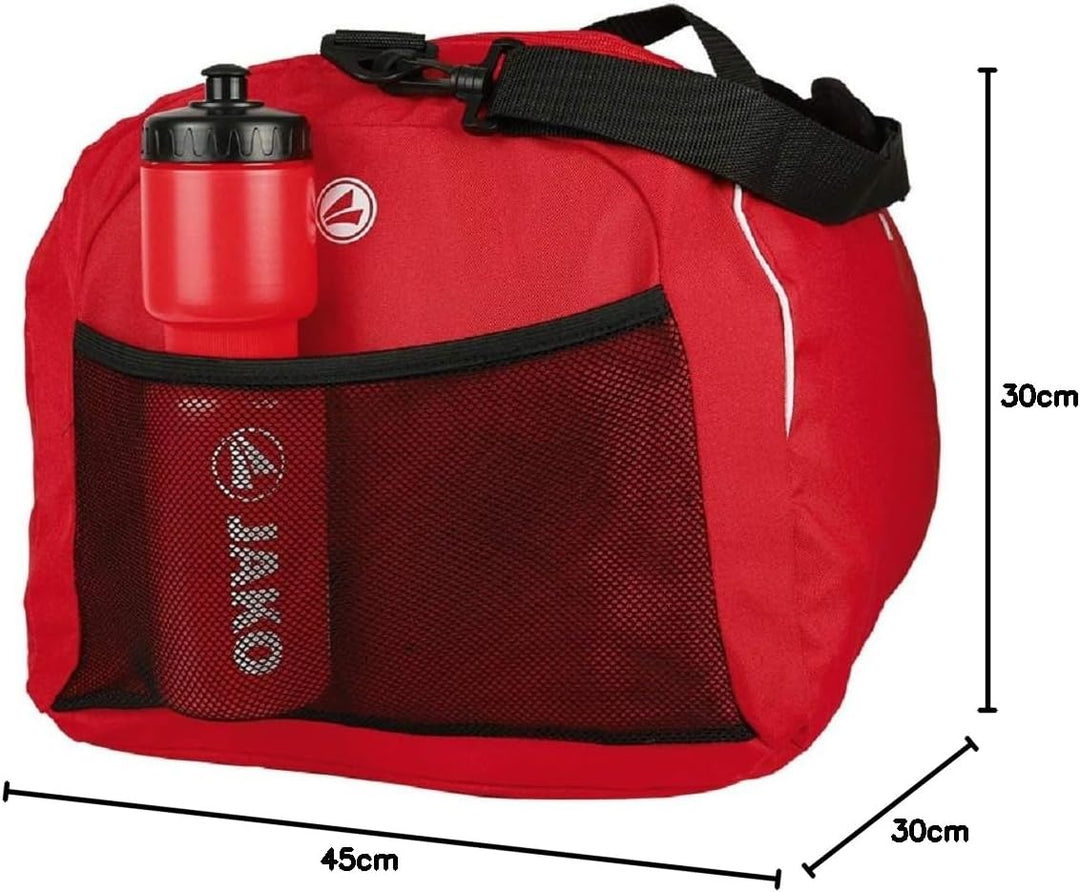 JAKO 18416 Sporttasche Classico, Junior 45 x 30 x 30 cm (LxBxH), sportgrün, 2 (Junior) 2 (Junior) Sp