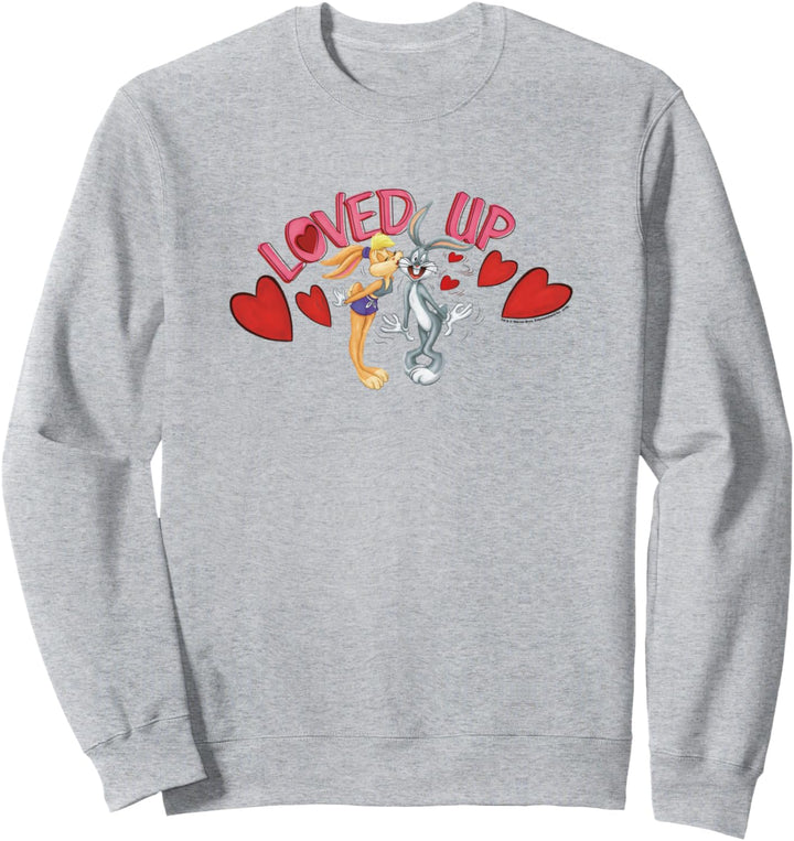 Looney Tunes Bugs and Lola Loved Up Valentine's Day Sweatshirt