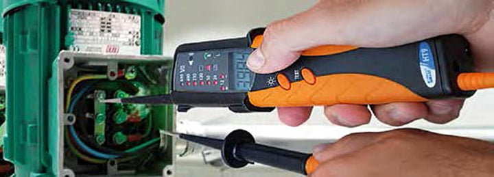 HT-Instruments Digitaler Spannungsprüfer, CAT IV 600V, HT8