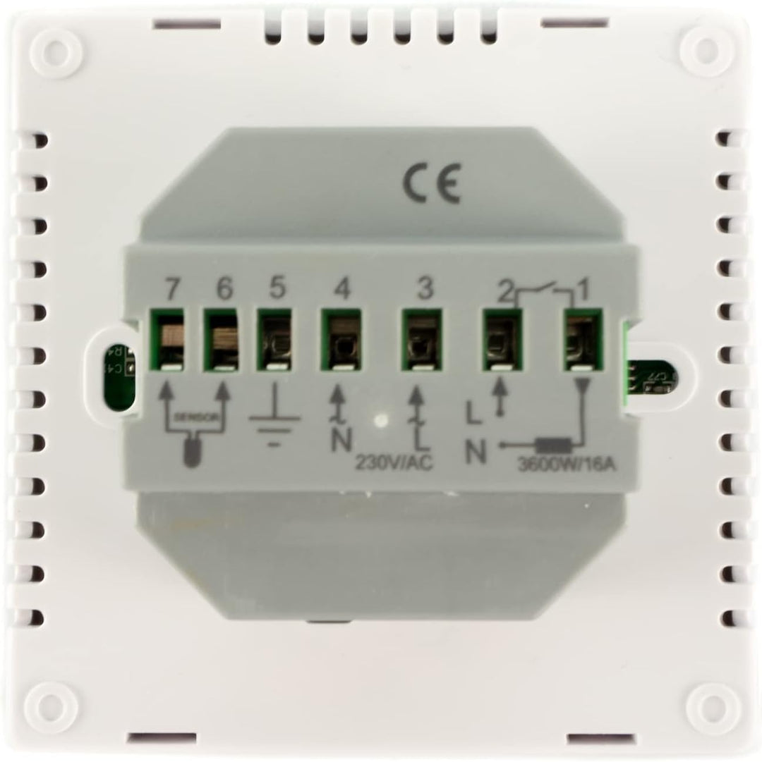 Optima WLAN Classic Thermostat für elektrische Fussbodenheizung, Heizungssteuerung, Heizgeräte mit S