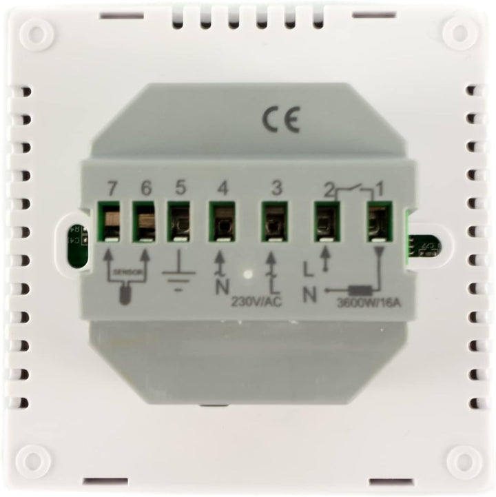 Optima WLAN Classic Thermostat für elektrische Fussbodenheizung, Heizungssteuerung, Heizgeräte mit S