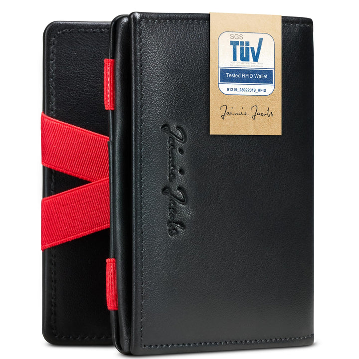 Jaimie Jacobs Flap Boy Das Original Magic Wallet mit Münzfach RFID-Schutz Magischer Geldbeutel Portm