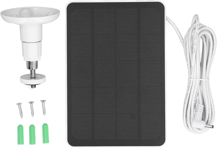 Solarpanel-Ladegerät für Ring Spotlight Cam und Ring Stick Up Cam, IP65 Wasserdichtes Solarpanel mit