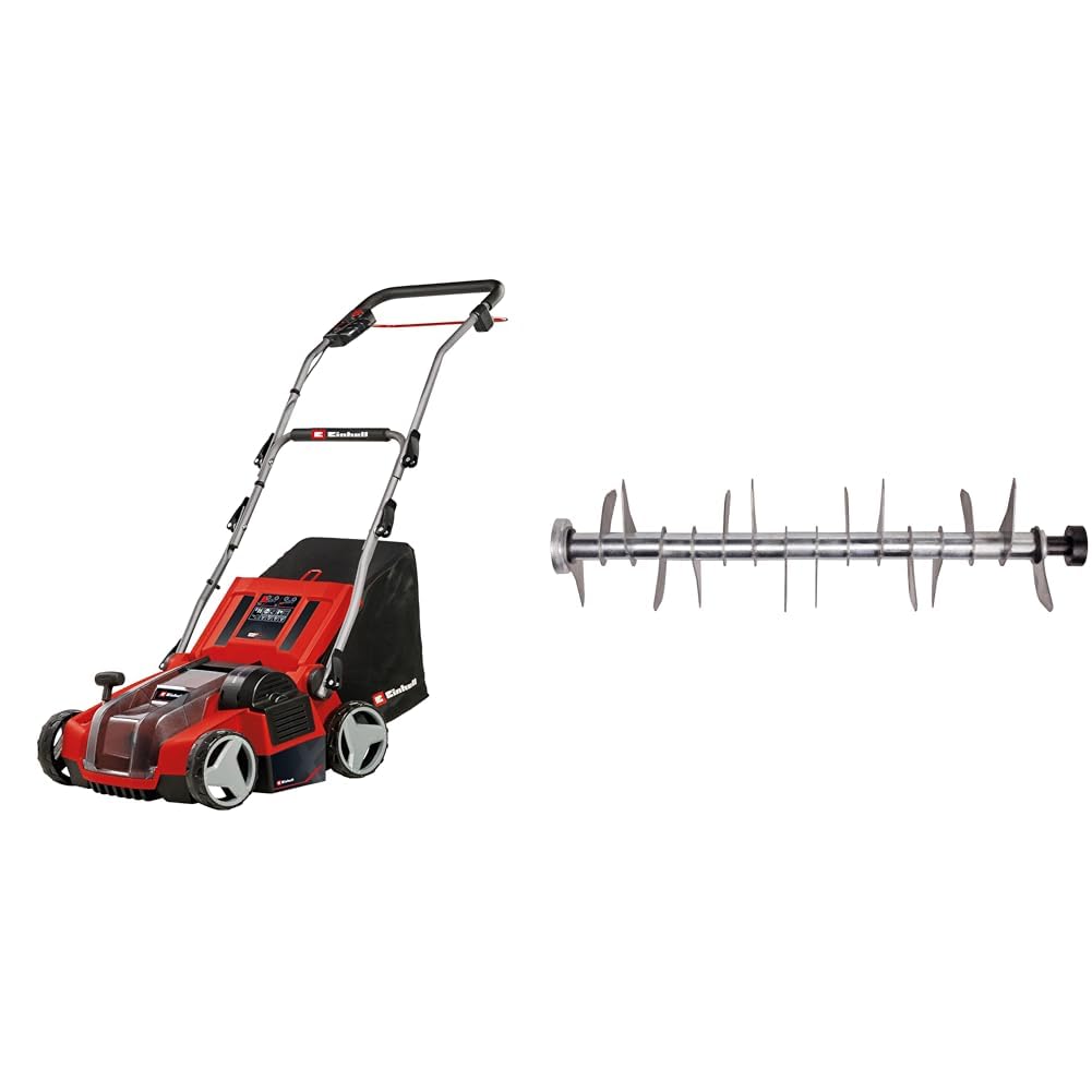 Einhell Akku-Vertikutierer-Lüfter GE-SA 36/35 Li-Solo Power X-Change (36 V, Brushless, 35cm Messerwa