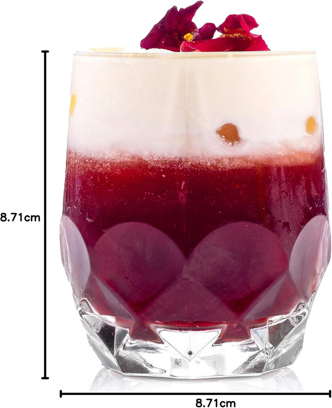 RCR 26526020006 Alkemist Trinkgläser aus Kristallglas, 6er-Set Tumblers, Glas, White n / a, n / a