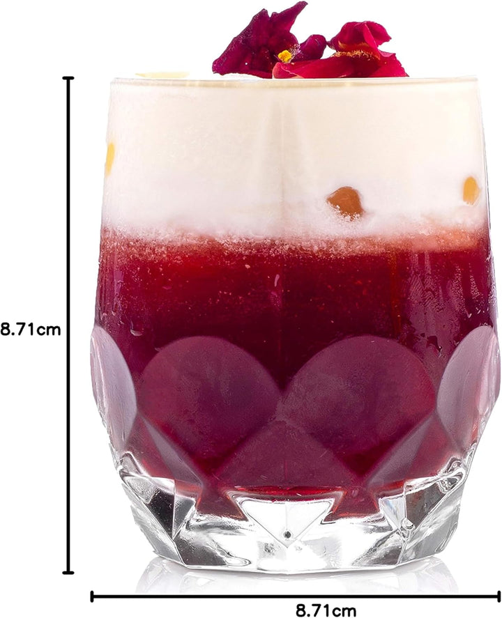 RCR 26526020006 Alkemist Trinkgläser aus Kristallglas, 6er-Set Tumblers, Glas, White n / a, n / a
