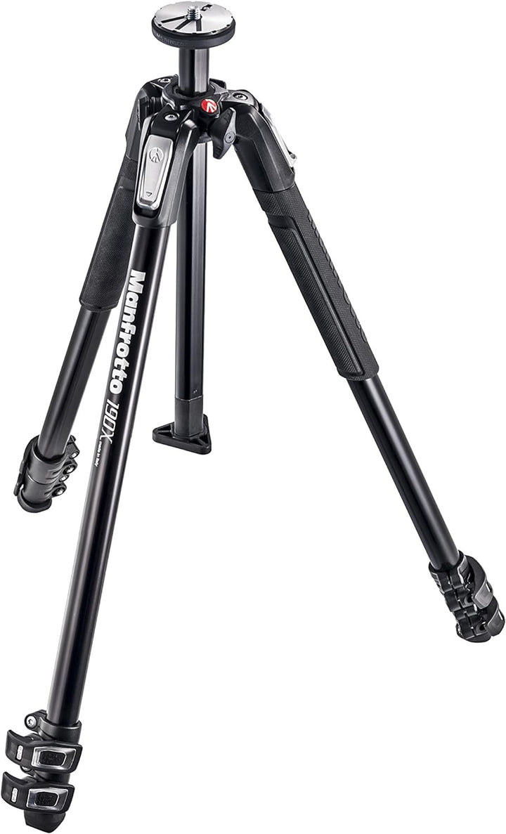 Manfrotto 190X 3 Beinsegmente Aluminium Stativ Tripod, Tripod