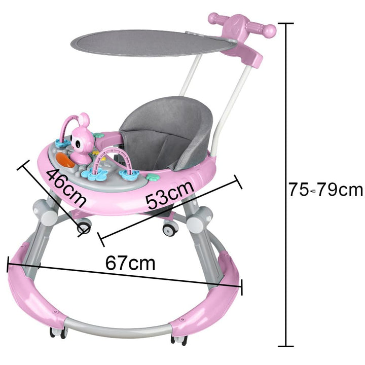 Lauflernhilfe für Babys, Jungen, Mädchen, mitwachsend, 5-in-1, Lauflernhilfe für Babys, faltbar, Räd