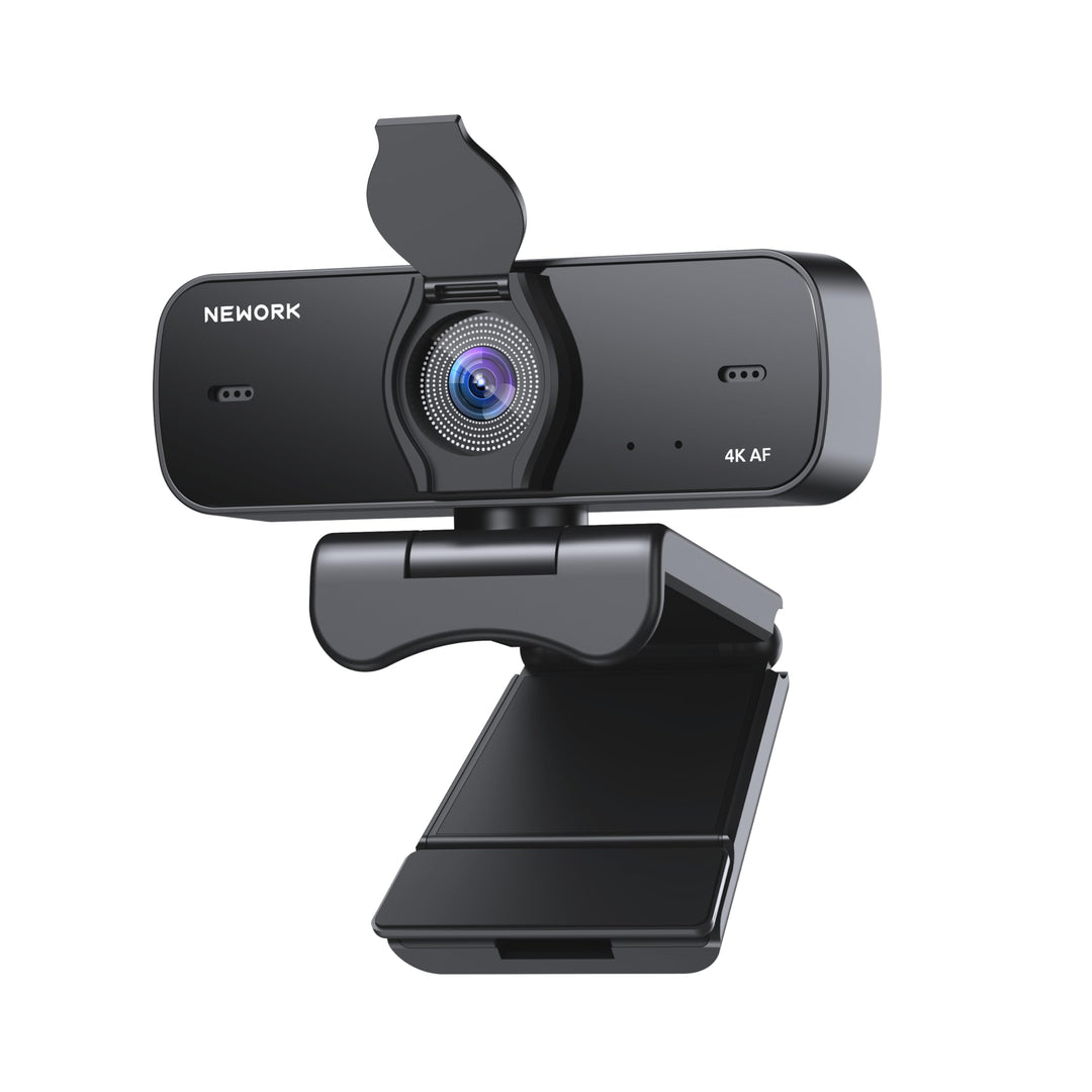 4K PC-Webcam mit Sony-Sensor, Autofokus und Sichtschutzabdeckung, Ultra HD 4K Streaming Kamera, 2 Mi