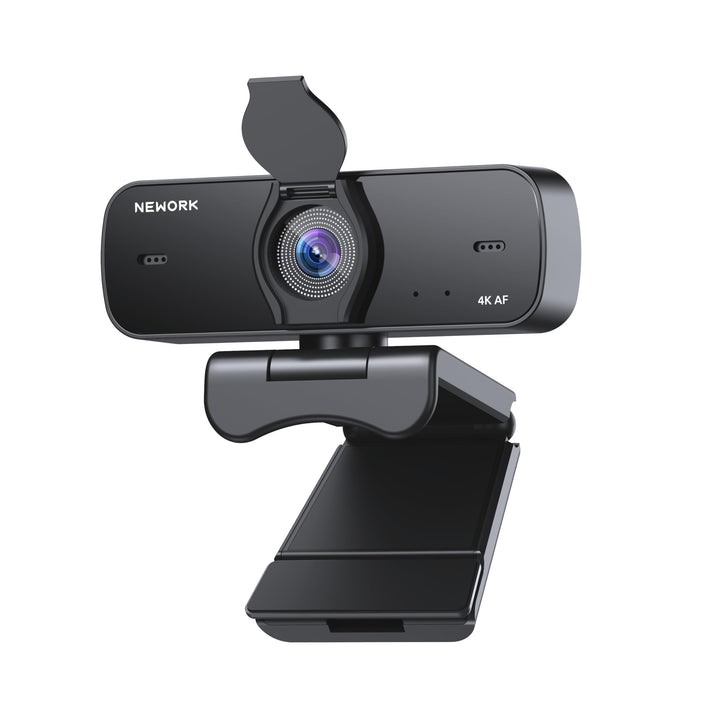 4K PC-Webcam mit Sony-Sensor, Autofokus und Sichtschutzabdeckung, Ultra HD 4K Streaming Kamera, 2 Mi