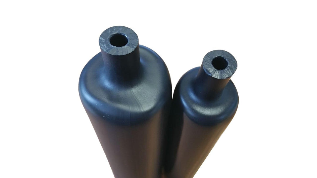 netproshop Schrumpfschlauch 6:1 Dickwandig mit Kleber Schwarz, Grösse:50.8/8.3 mm, Menge:1 Meter 50.