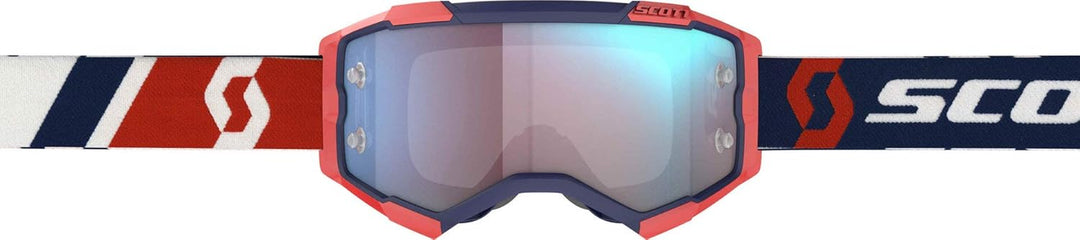 Scott Unisex 272828 Brille Einheitsgrösse Rot Blau, Einheitsgrösse Rot Blau