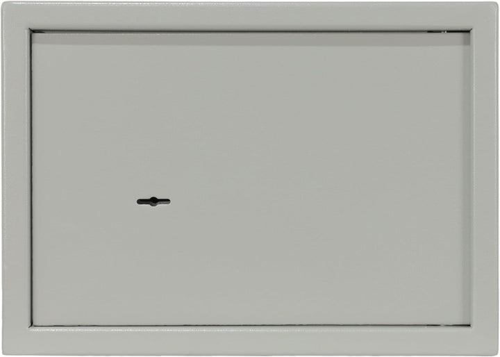 Möbeltresor Safe Tresor Geldschrank Wandtresor Wandsafe Schlüssel Wertsachen S4 - silber XL Silber,