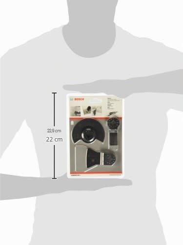 Bosch Professional 3 tlg. Starlock Fliesen Basis Set (für Fliesen, Fräsen, Abschaben, Tauchschneiden