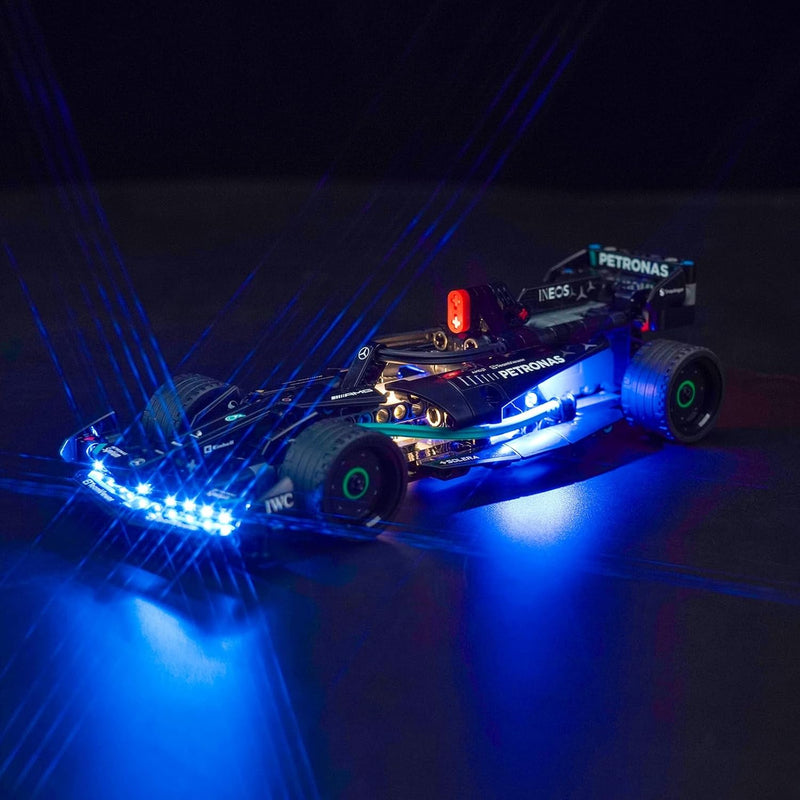 Led Licht Set Kompatibel mit Lego Mercedes-AMG F1 W14 E Performance Pull-Back (Kein Modell), Dekorat