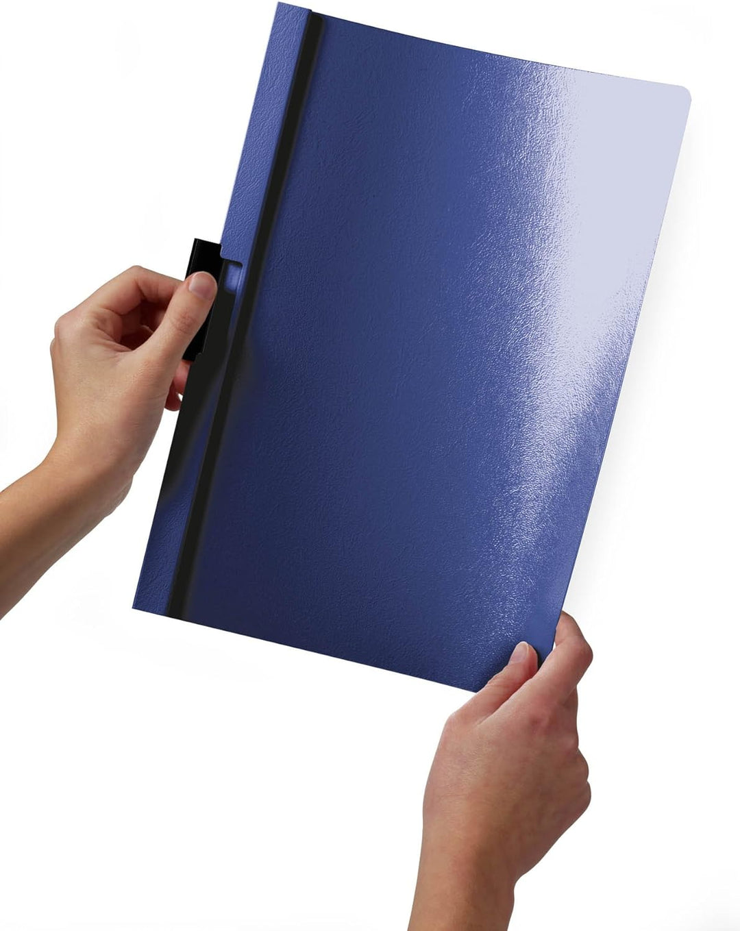 Durable Klemm-Mappe Duraclip Original 30 (für 1-30 Blatt A4), 25 Stück, dunkelblau, 220007 dunkelbla