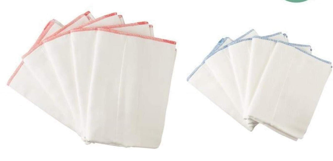 Popolini 5x Prefold Windel das Multitalent (M:34cm x 43cm), M:34cm x 43cm