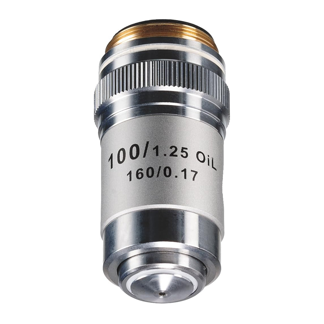 Bresser Objektiv - 5941300 - ACR-100x achromatisch (Öl, Mikroskop) Single, Single
