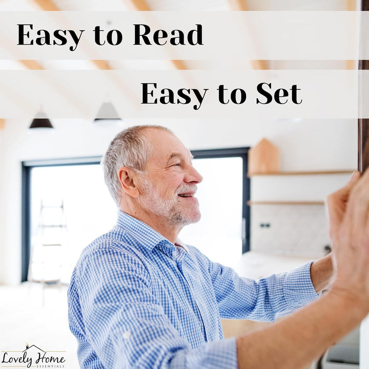 Verona Edel Holz Pendel Wanduhr mit Glas Front – Schöne und dekorative Uhr mit mittelgross braun fin