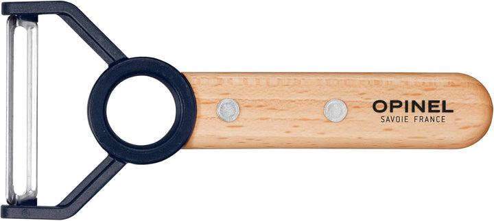 Opinel Le Petit Chef Küchenmesser-Set für Kinder, 3-teilig, in Blau, Kochmesser, Fingerschutz, Spars