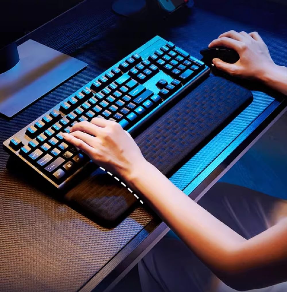 Tastatur Ständer mit Handgelenkauflage,Ergonomisches Tilt Tastaturständer,Ergonomischer Bequemer Wri