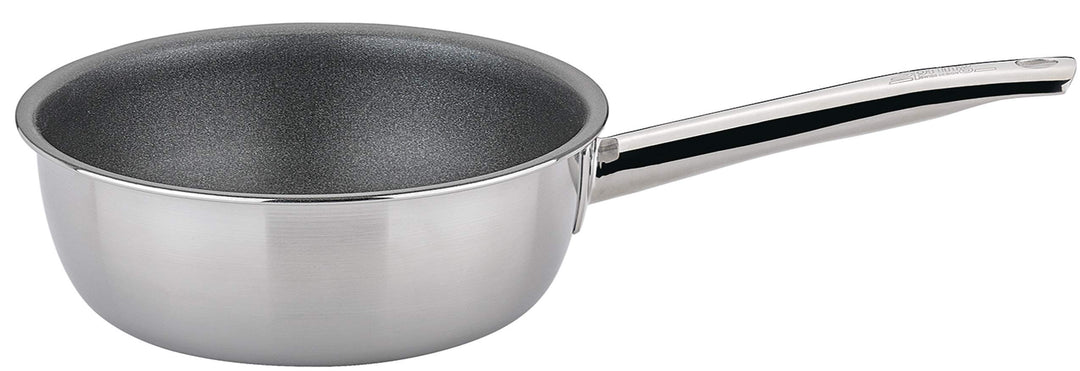 Spring Vulcano Classic Sauteuse 20 cm, 5-Lagen-Mehrschichtmaterial, Antihaftbeschichtung, Wiederbesc