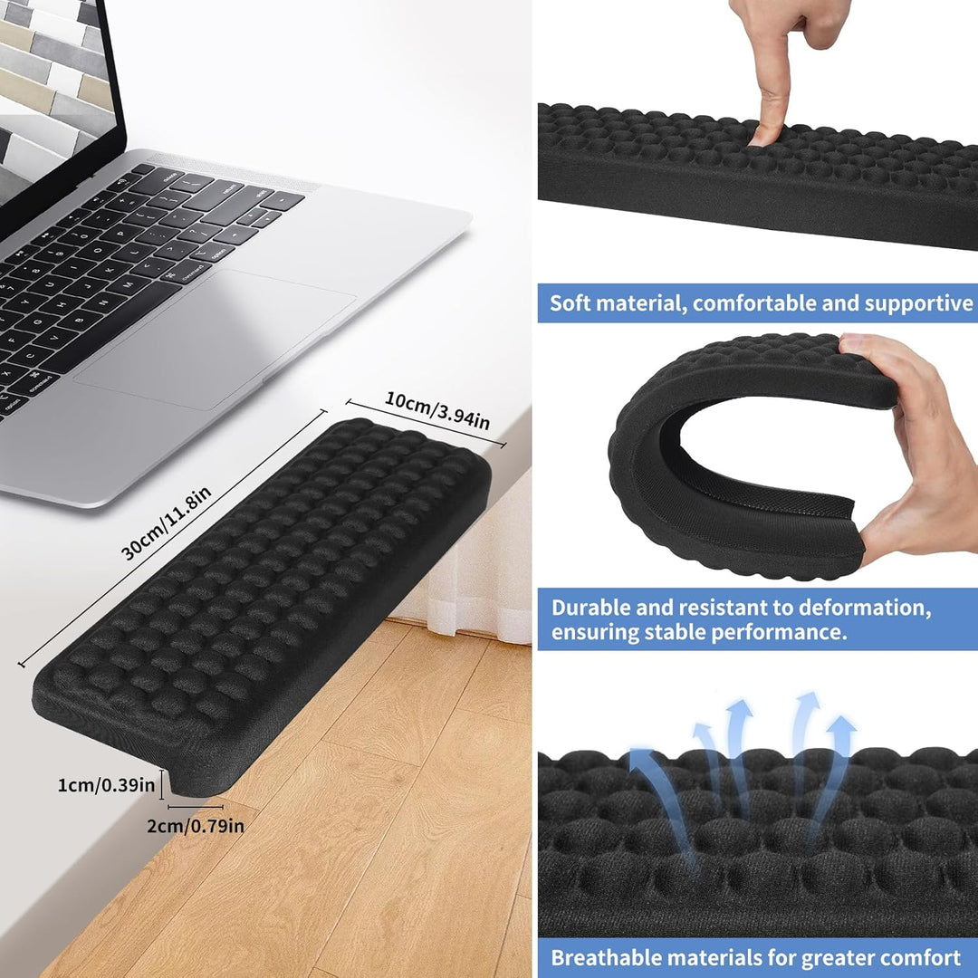 L-Förmige Handballenauflage und Ellenbogenauflage für Schreibtisch, 2 Stück Ergonomische Wrist Rest