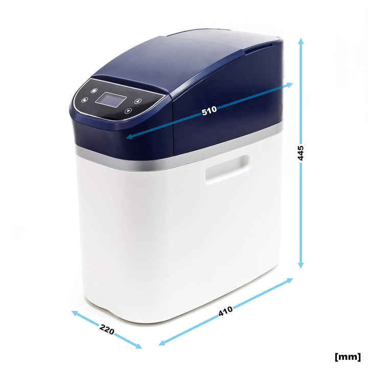 Wiltec SOFT-R1 Wasserenthärtungsanlage, Wasserentkalkung mit 500 l/h, Entkalkungsanlage mit Ionentau