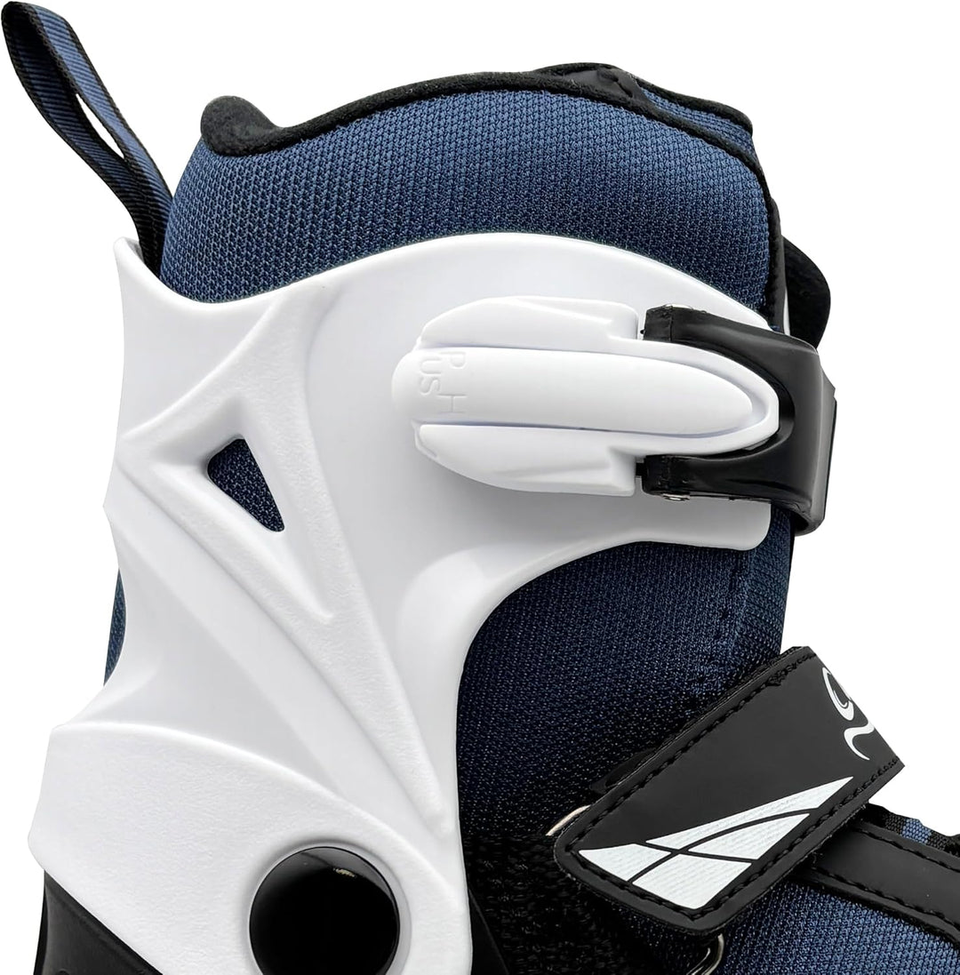Cox Swain verstellbare Schlittschuhe Frosty, Eislaufschuhe für Kinder, Jugendliche und Erwachsene bi