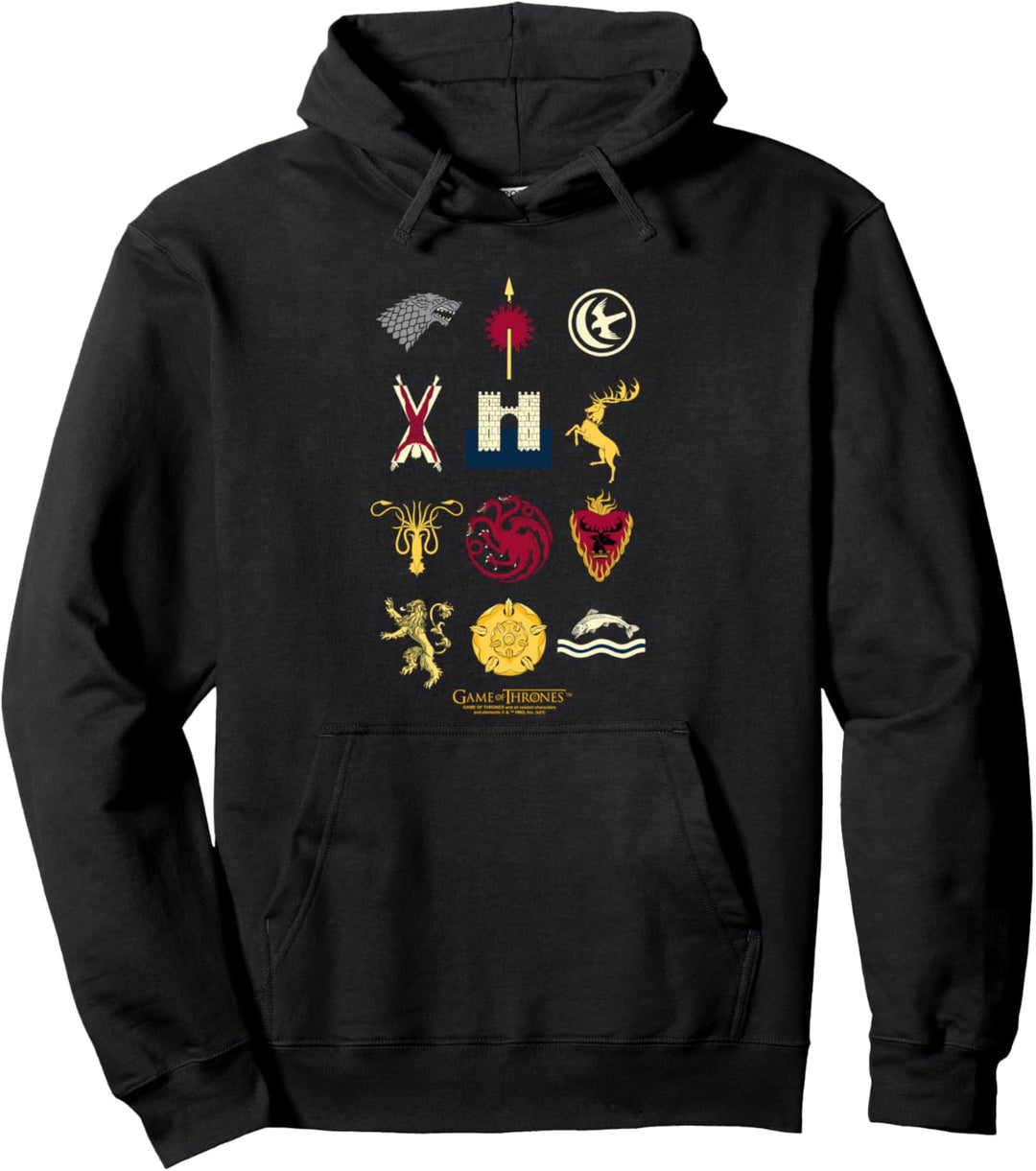 Game of Thrones House Sigils Pullover Hoodie