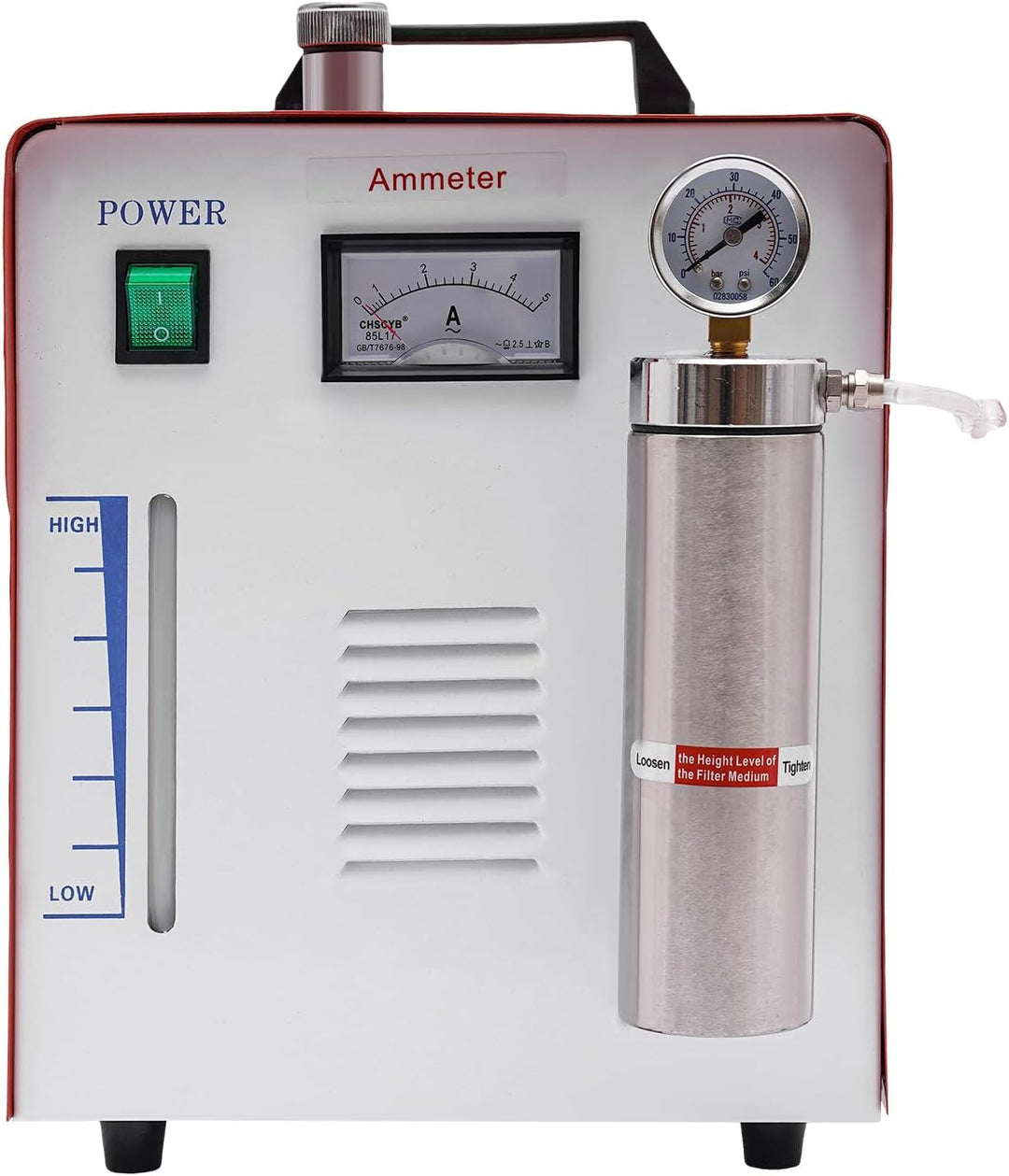 200W Acrylglas Poliermaschine Flammenpoliermaschine 2000 bis 3000 Grad Sauerstoff Wasserstoff Schwei
