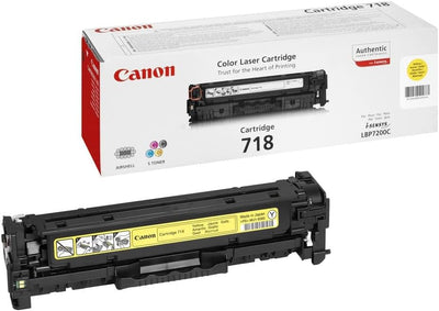 Canon Toner Cartridge 718 Y - gelb - Standard 2659B002 Toner Cartridge Gelb, Toner Cartridge Gelb