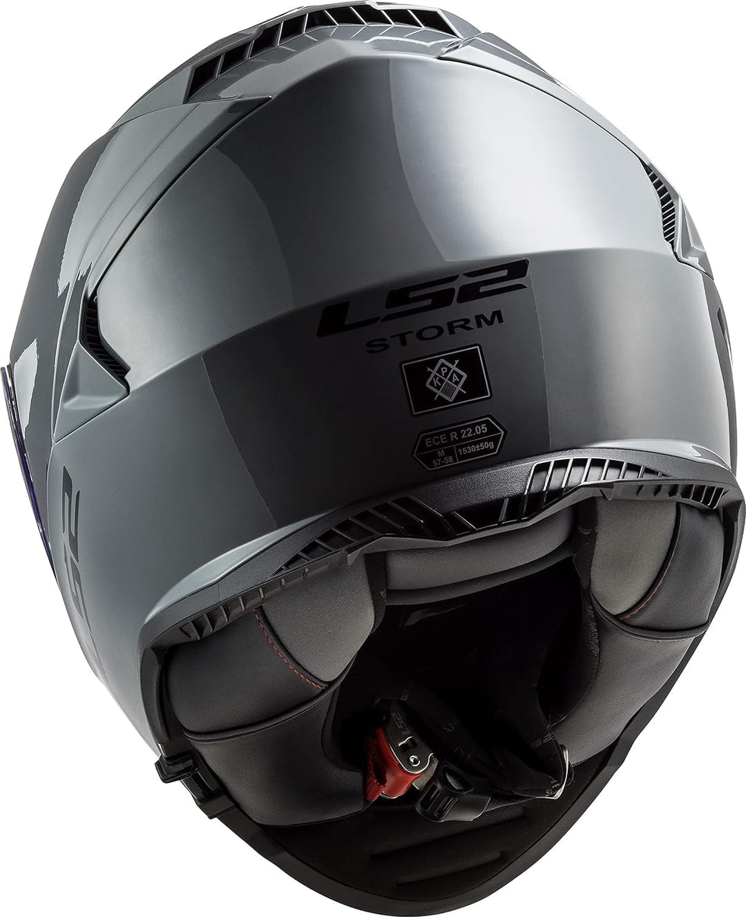 LS 2 Helm LS2 FF800 Storm Solid Nardo Grey grau XS, XS