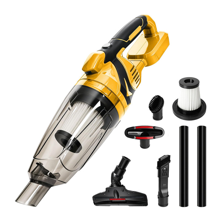 Kabelloser Handstaubsauger, kompatibel mit DEWALT 18V 20V Akkus, 10000Pa Saugleistung, 750ml Staubbe