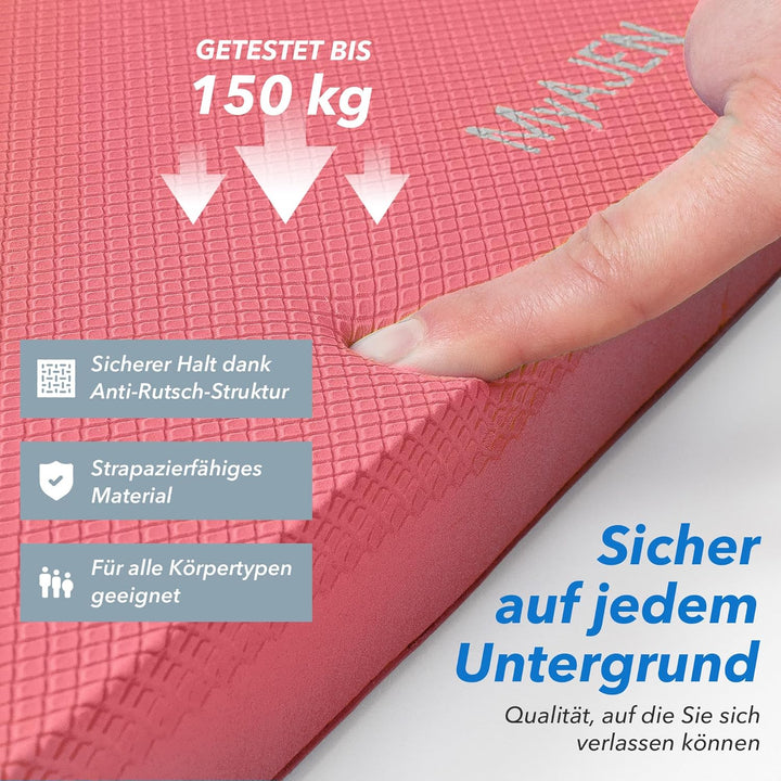 Balance Pad – 2-in-1 Balancekissen für Fitness, Yoga &amp; Core-Training – Rutschfestes Gleichgewichtski