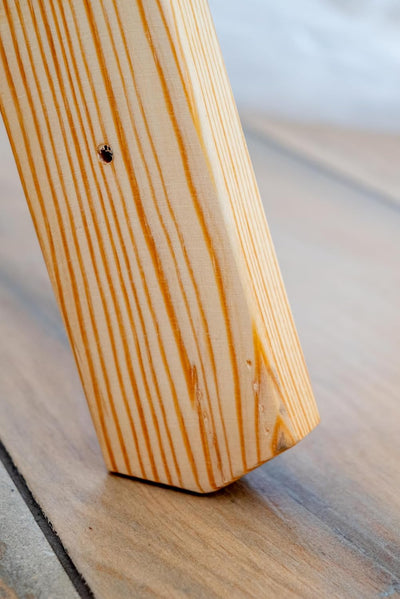 DRABEST - Holzleiter - für Malerarbeiten - 2X 3 Sprossen - m lang - bis 150 kg - Arbeitshöhe 0,95 m