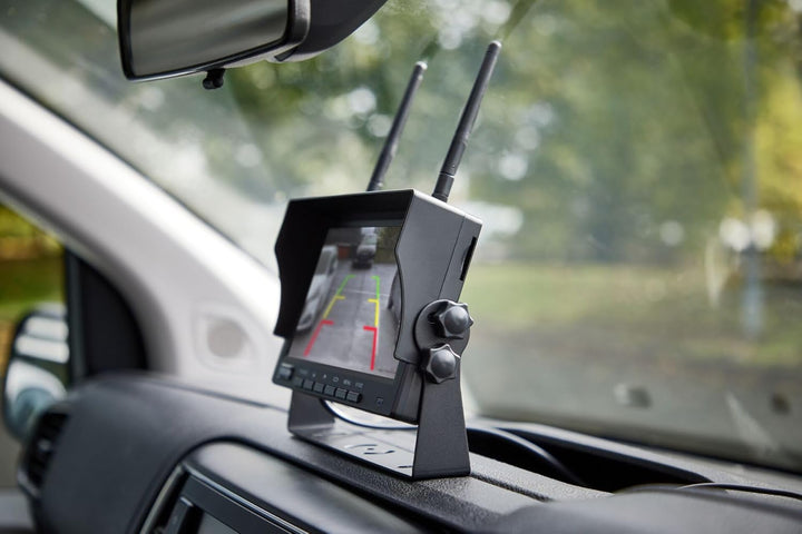 OSRAM ROADsight Kabelloses Rückfahrkamerasystem, OWRCS7, 7-Zoll-AHD-Monitor, 1080p HD, bis zu 4 Kame