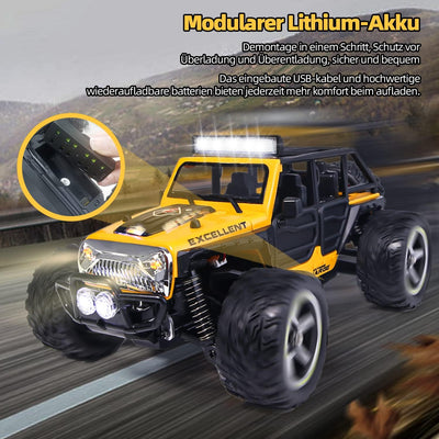 Ferngesteuertes Auto ab 8 6 4 3 Jahre, Monstertruck Ferngesteuert, Auto Ferngesteuert ab 6 Jahre, RC