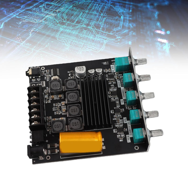Advanced Subwoofer Amplifier Board 100W 2.1 Kanal ZK TB21 mit Einfacher Kontrolle und Hoher Sicherhe