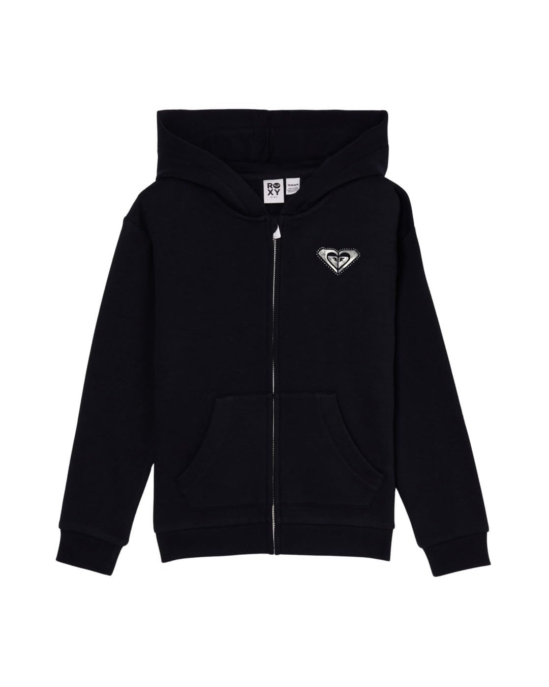 Roxy Mädchen Surf Feeling Zipped Brushed Strickjacke (1er Pack) 4 Jahre Anthrazit, 4 Jahre Anthrazit