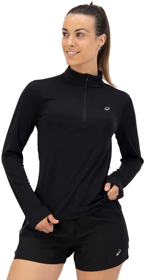 Asics Women's 2012C328-001_M longsleevy, Black, M