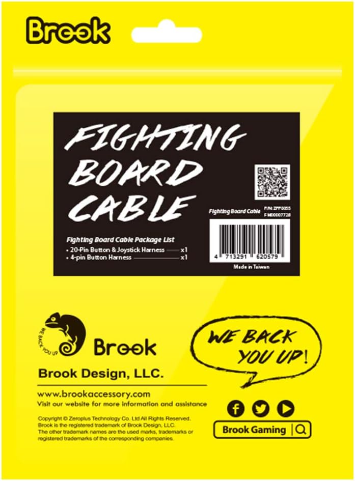 Brook Fighting Board Cable 20-Pin Joystick Harness DIY Builds mit 4-Pin Joystick Harness DIY Builds/
