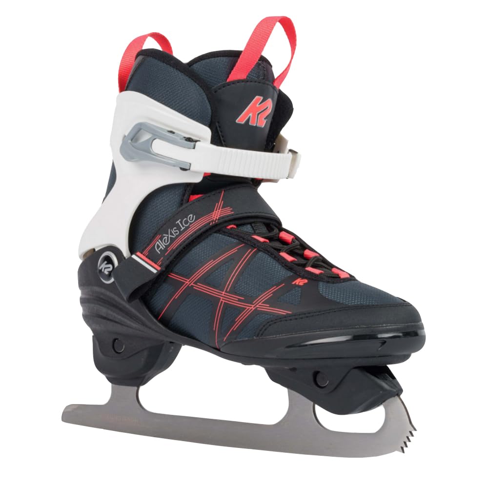 K2 Skates Damen Schlittschuhe ALEXIS ICE FB , gray - pink, 25G0610 EU: 34 (UK: 1.5 / US: 4) ALEXIS I