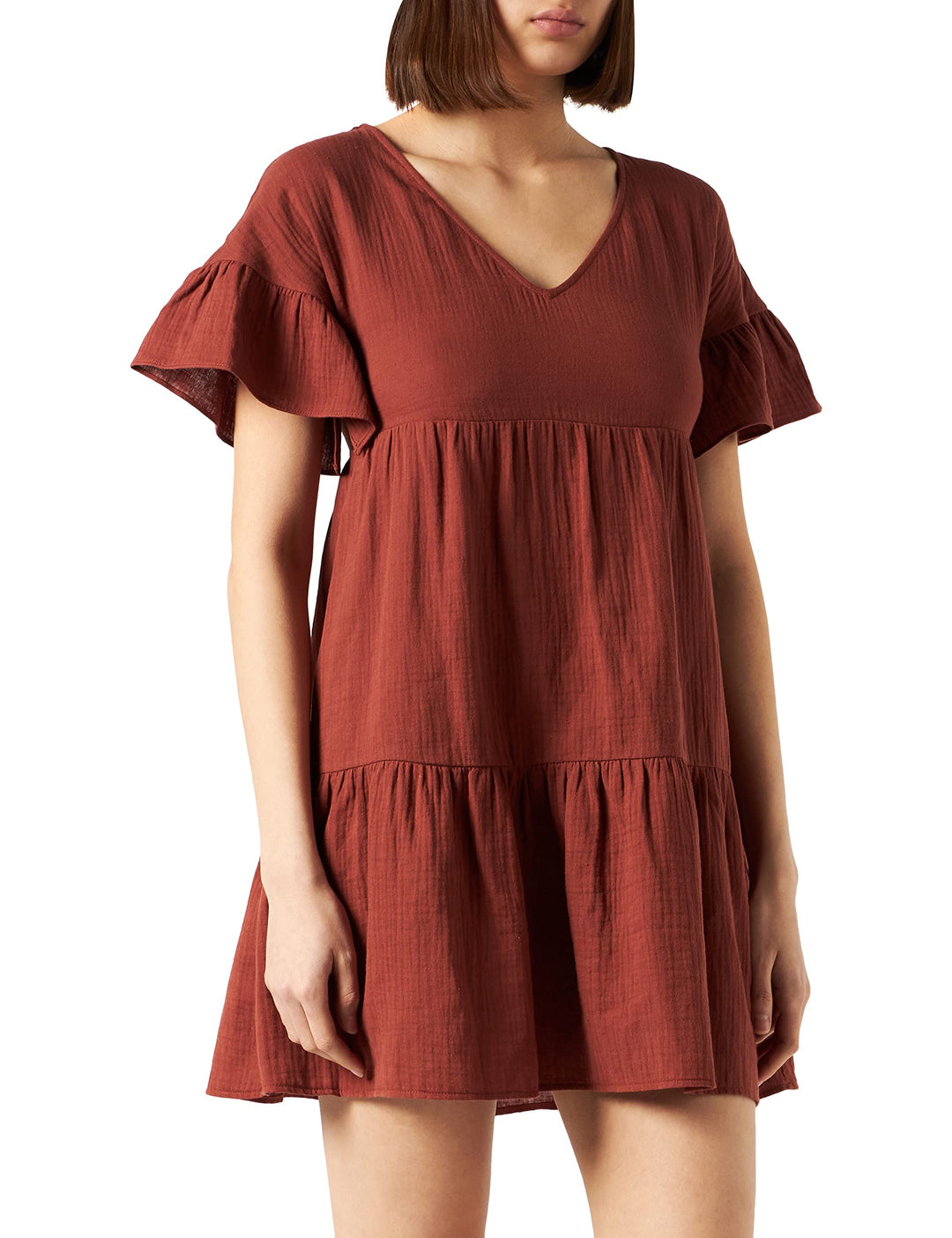 Naf Naf Damen Robe 38 Henna, 38 Henna