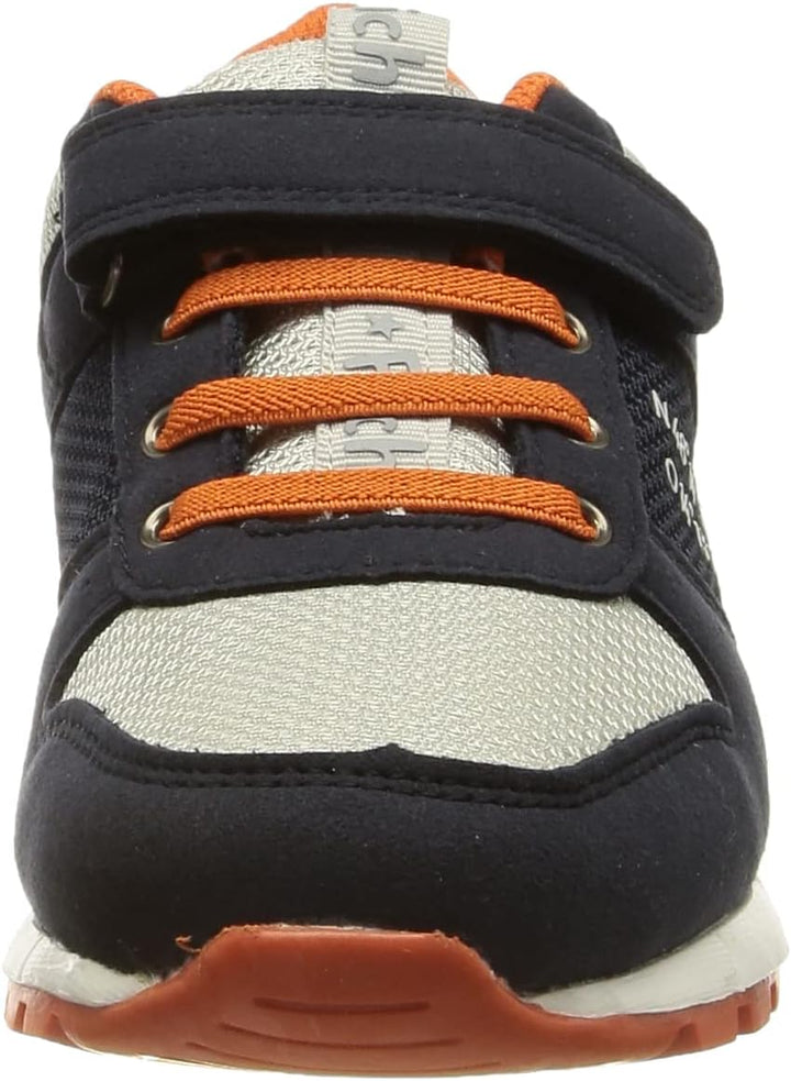 Richter Kinderschuhe Jungen Halbschuhe Klett Sneaker Blau Freizeit 29 EU Atla Oran White Flin, 29 EU