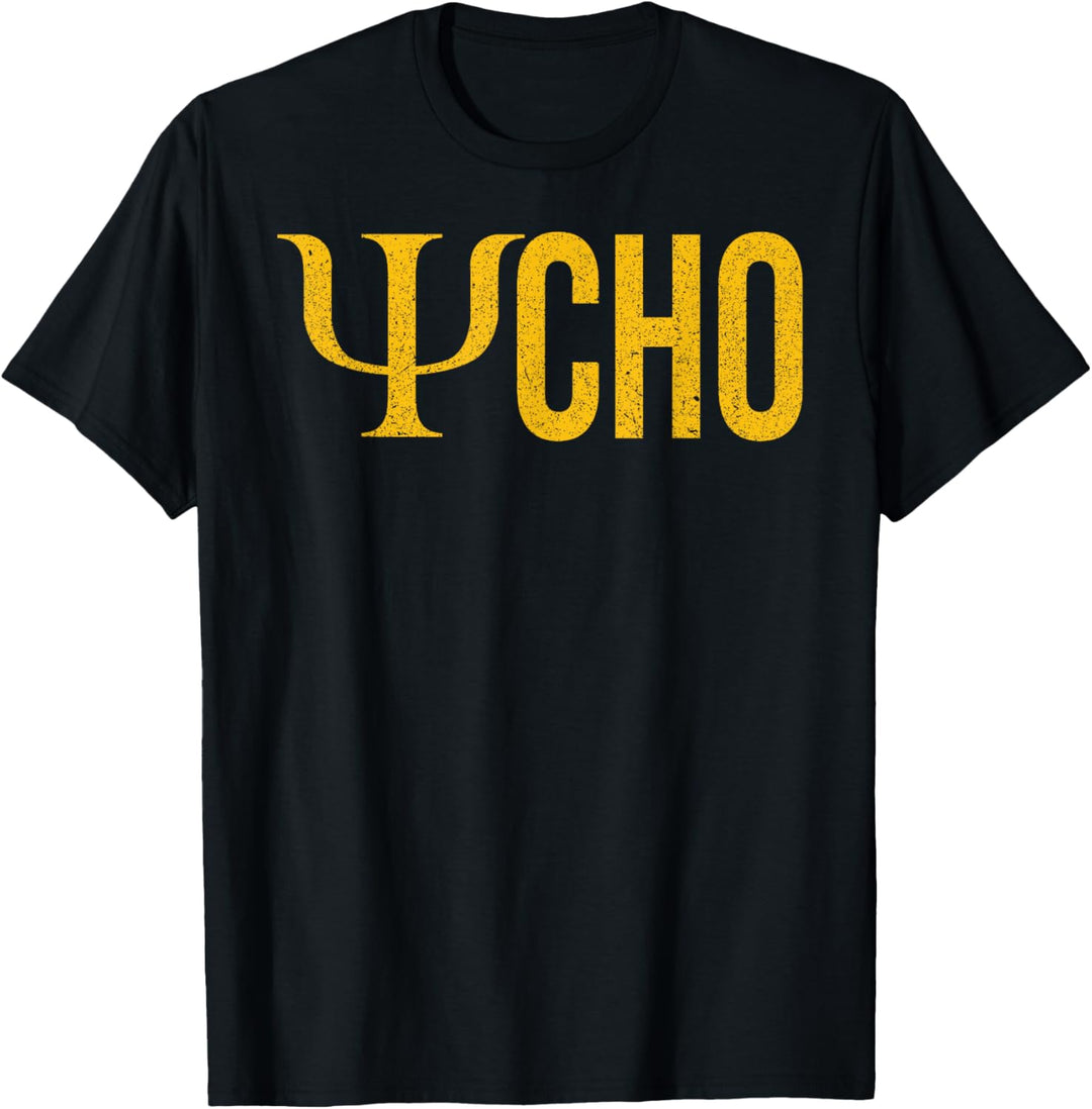 PSI Symbol Psycho Psychologie Student T-Shirt
