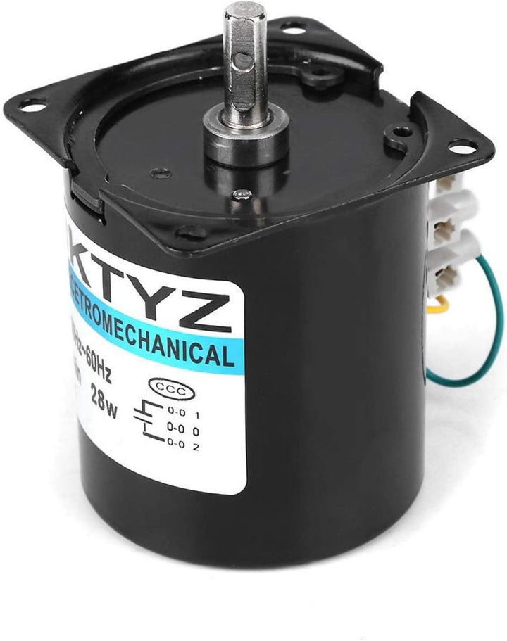 68KTYZ 2,5 U/min / 20 U/min / 30 U/min / 110 U/min 220 V Wechselstrommotor Getriebemotor Permanentma